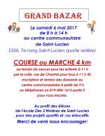 Centre De Services Scolaire Des Ch Nes Grand Bazar Le Samedi Mai